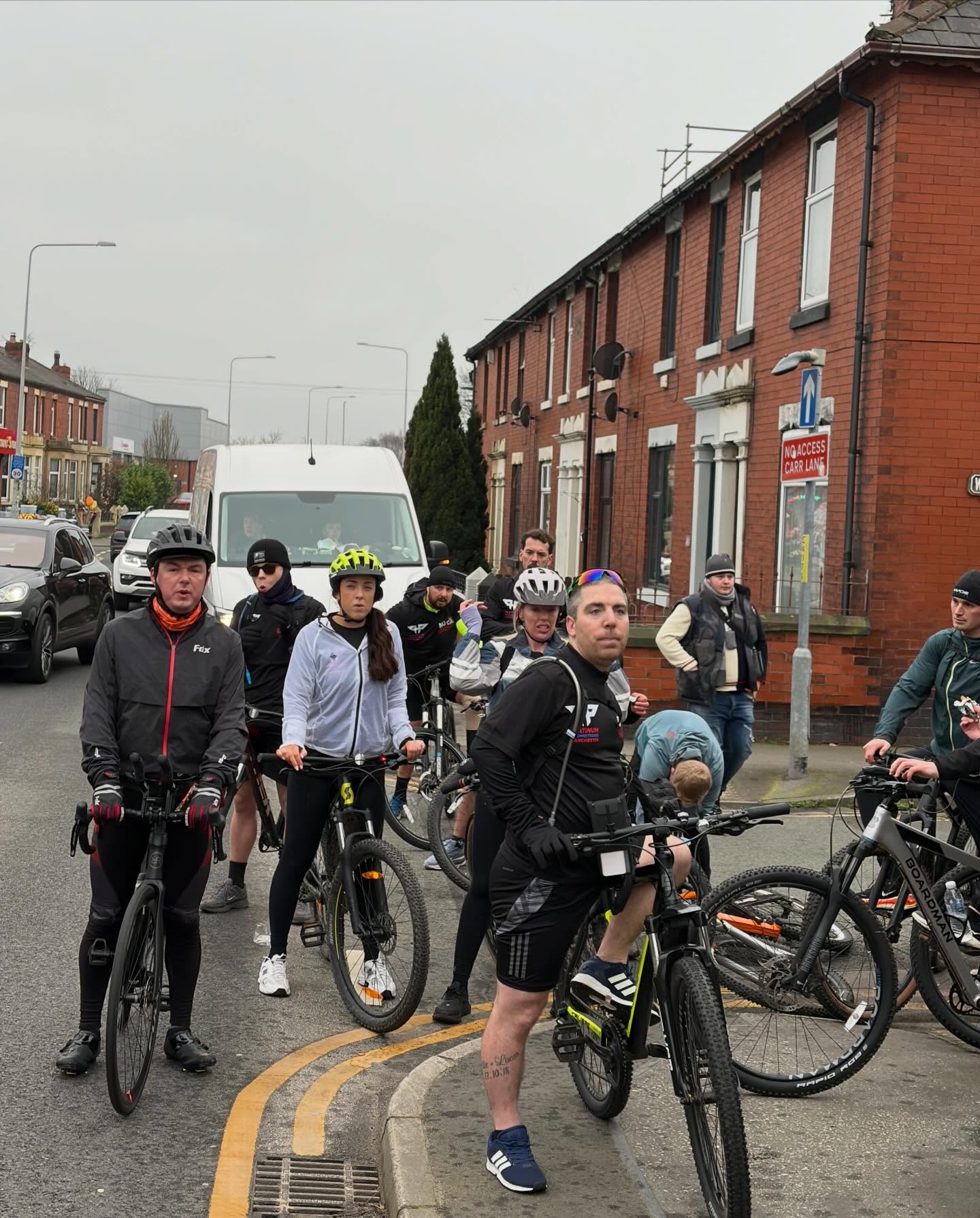 Charity Cycle — Mile 52
