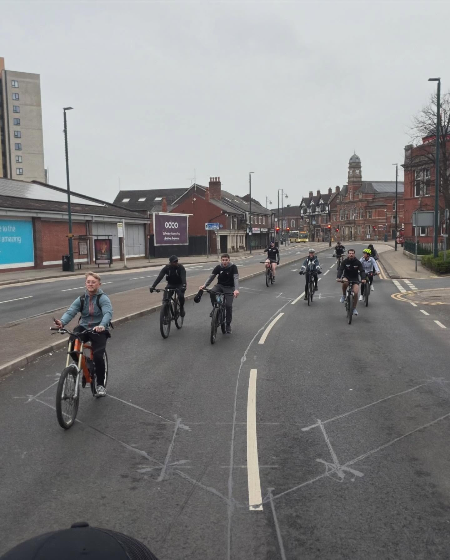 Charity Cycle — Pushing Through