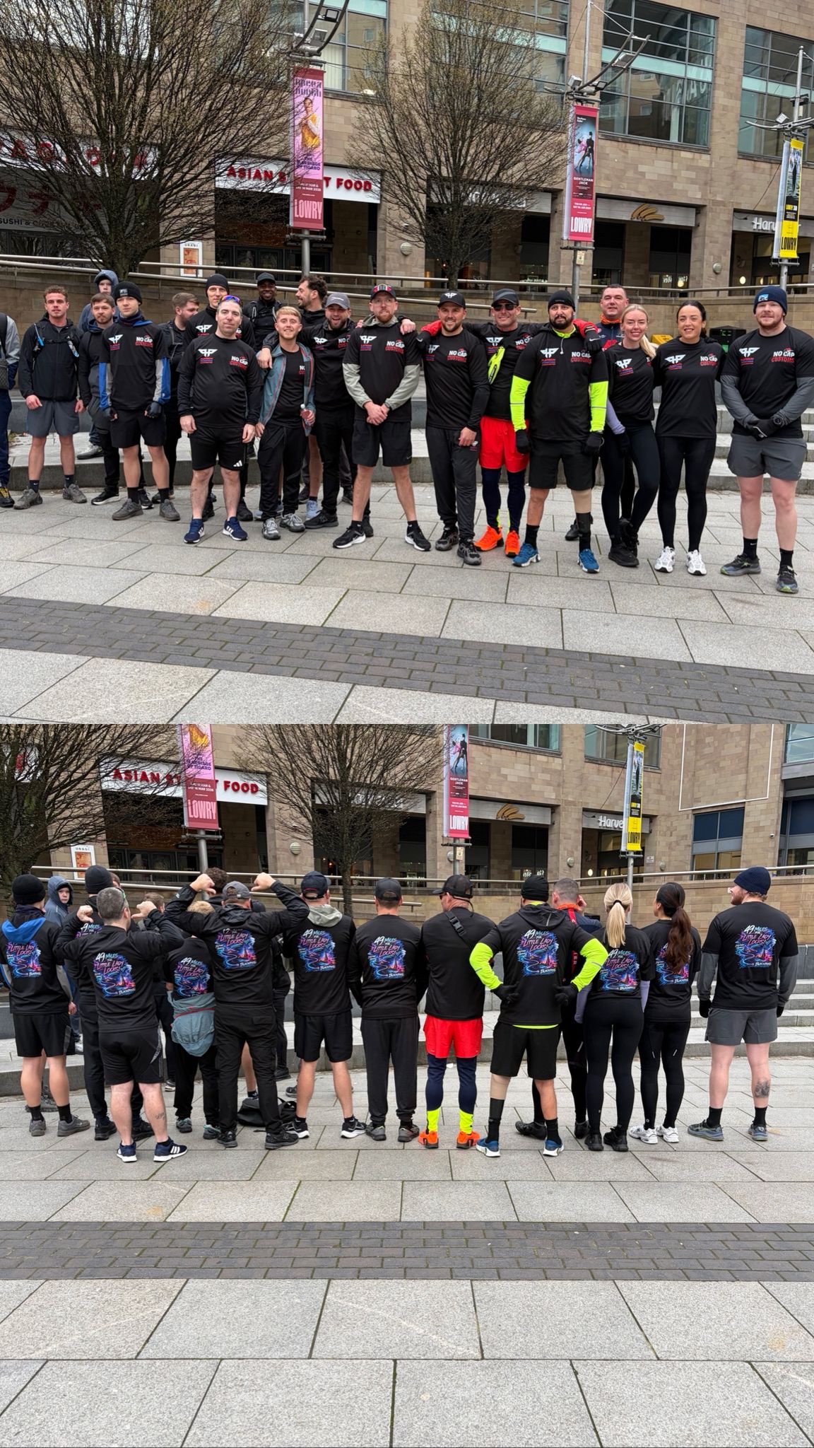 Charity Cycle — Setting Off