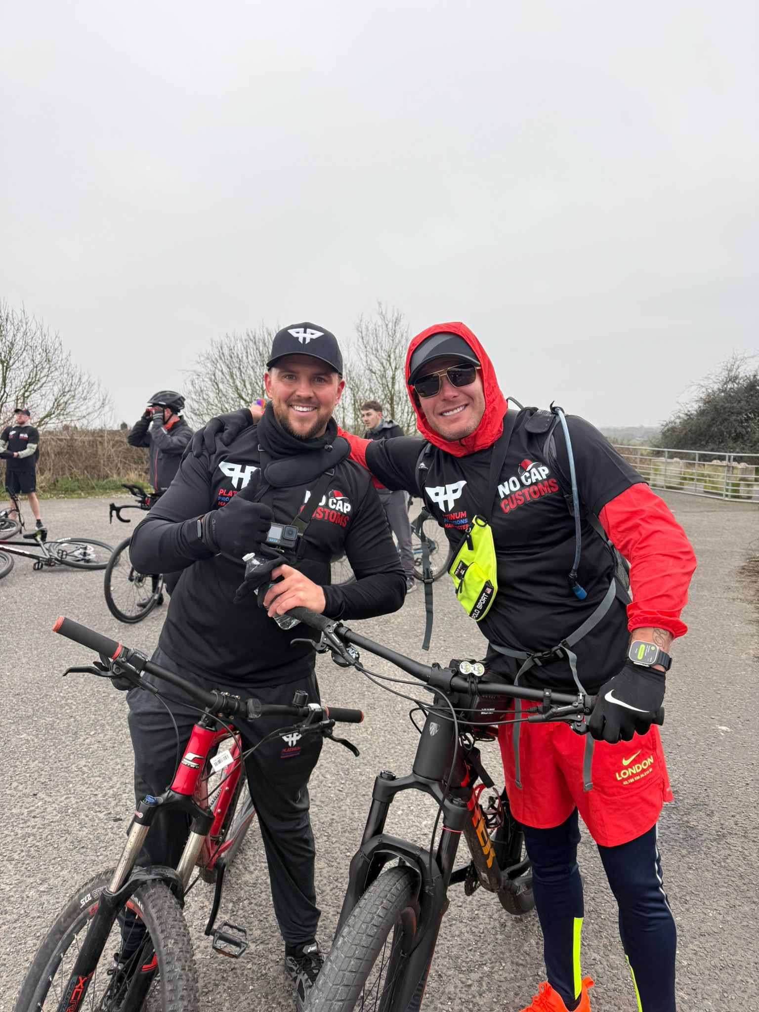 Charity Cycle — The Riders