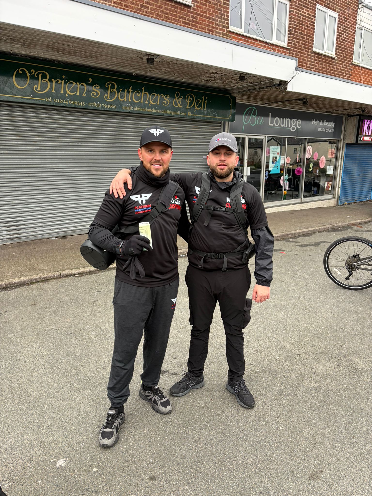 Charity Cycle — Roadside