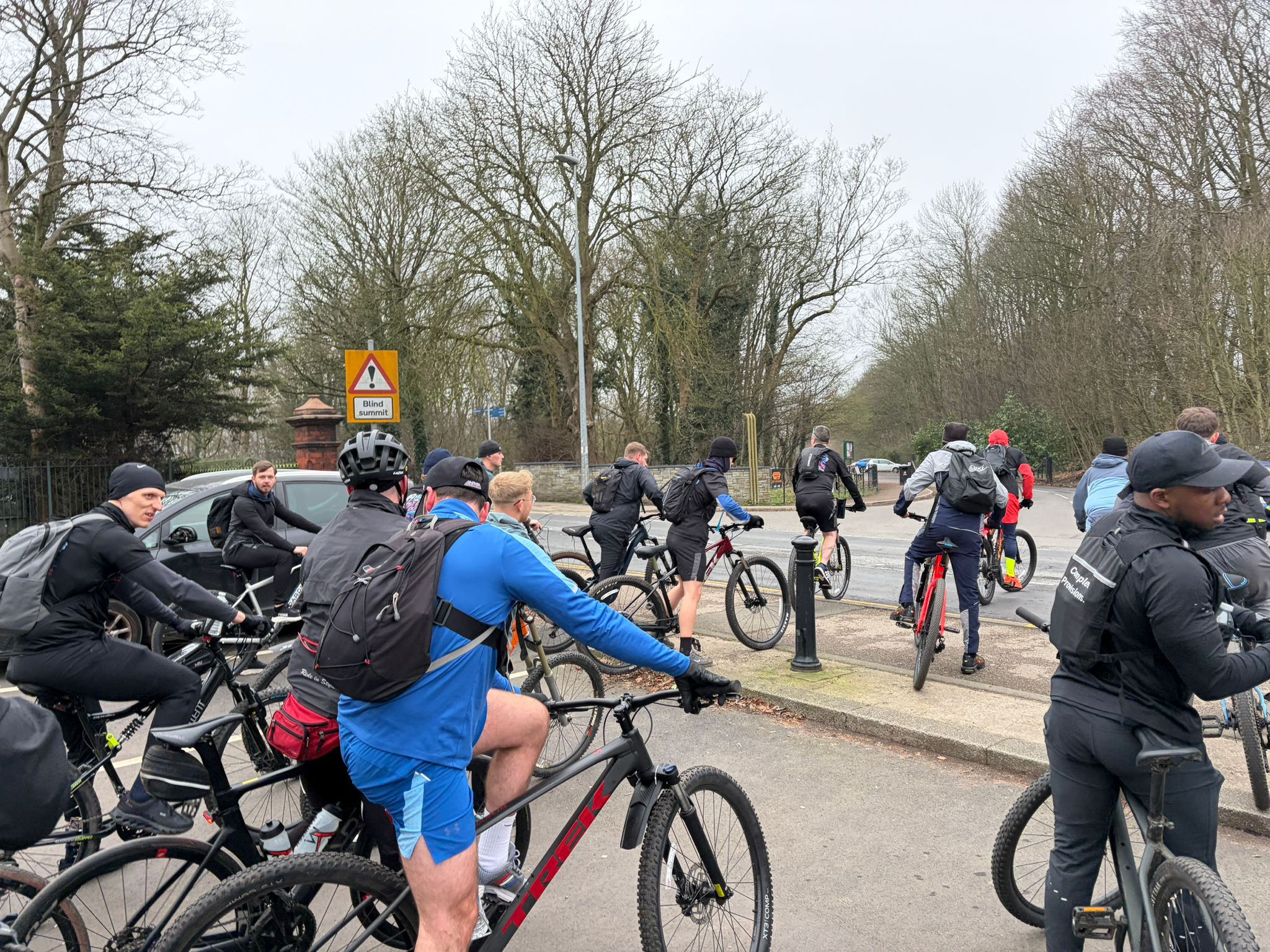 Charity Cycle — Back Straight